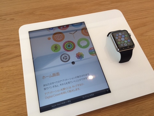 Apple Watch触り放題