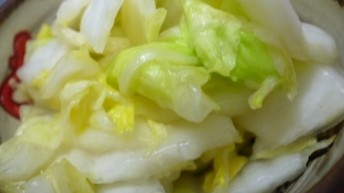 白菜浅漬け