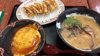天津飯セット