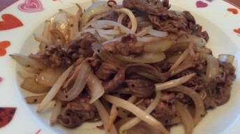 肉野菜炒めー