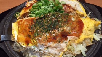 松山なのに広島風お好み焼き