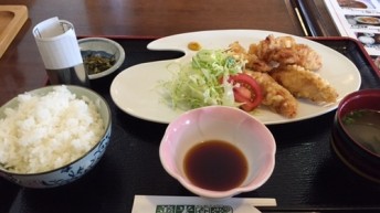とり天定食