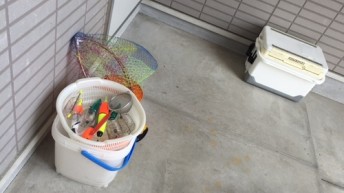 隣の玄関先