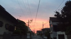 夕焼け