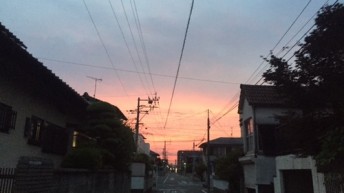 夕焼け