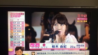 録画で総選挙