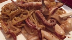 イカ皿うどん