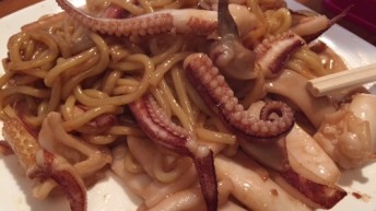 イカ皿うどん
