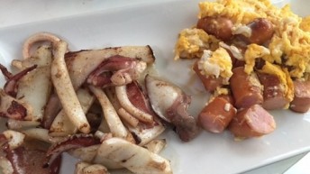 朝飯