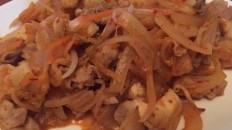ブタ鳥キムチ的なゴハン