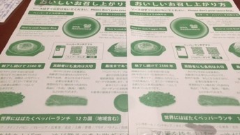 何故か二枚