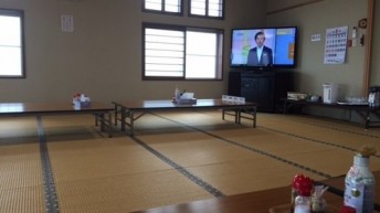 遅い朝食
