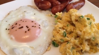 朝飯