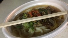 牛スジうどん