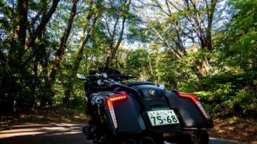 BMW K1600B リアビュー