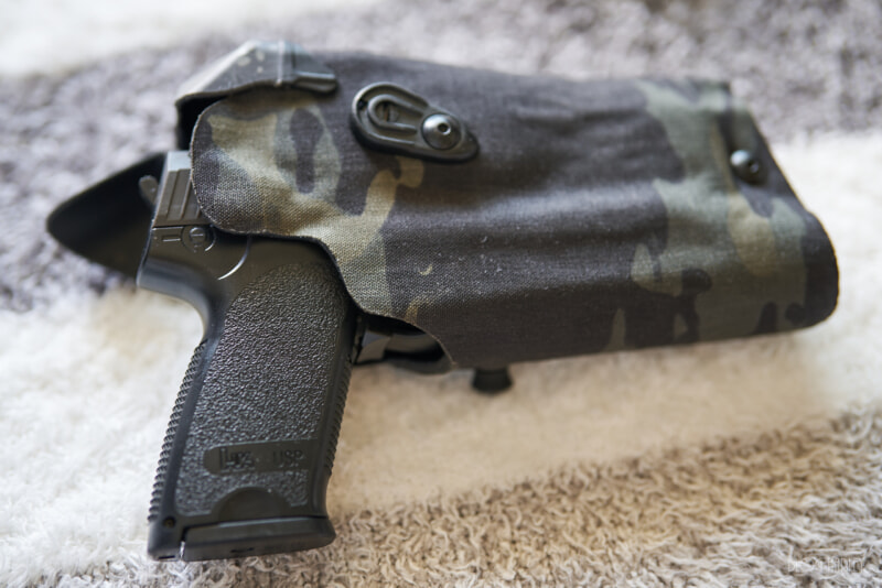 USPはSIG P320のホルスターに入る。