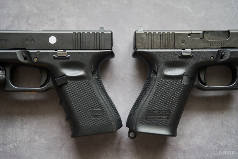 東京マルイ G19 Gen5 Gen4 比較