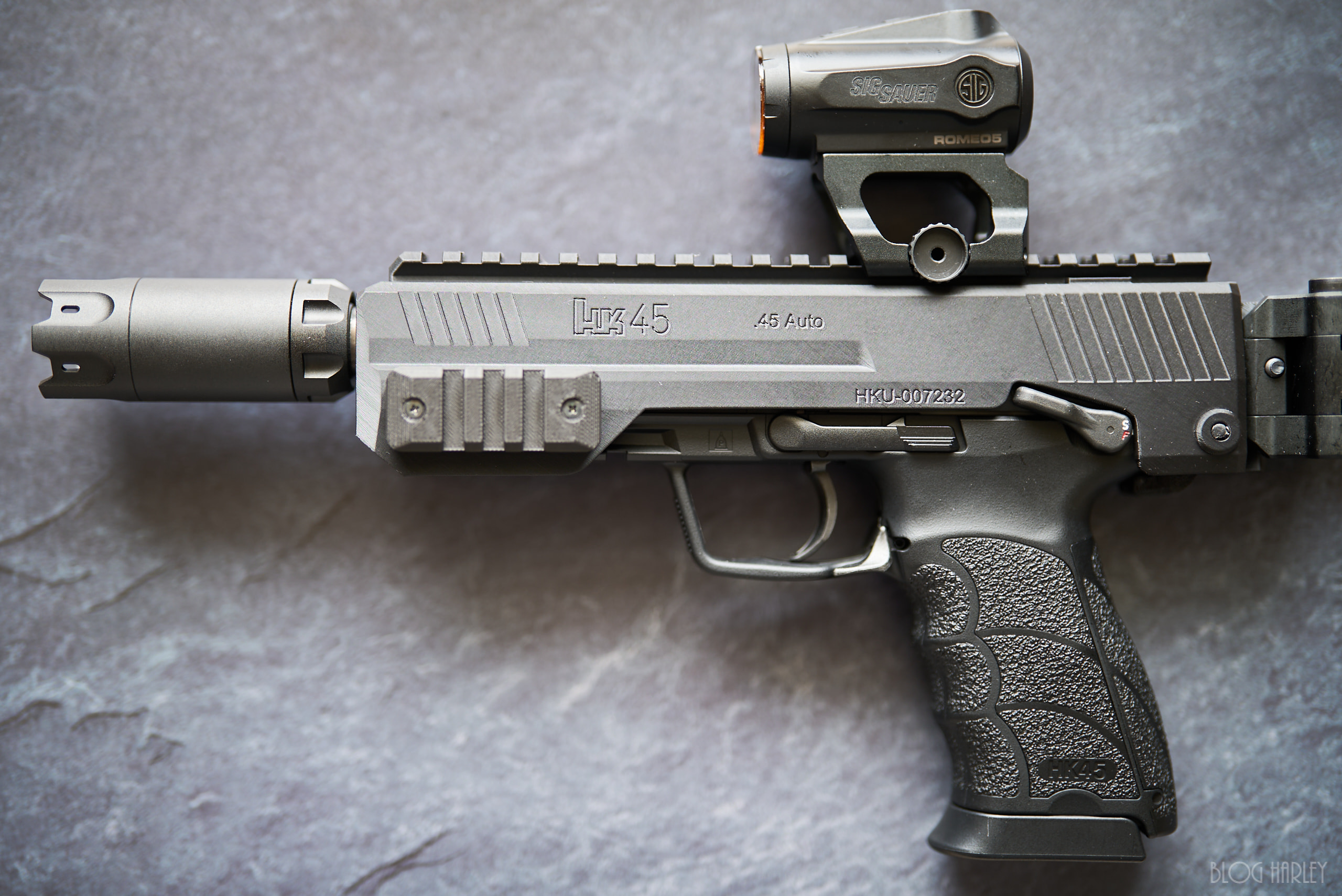 サバゲー装備】BURST-HEAD HK45用ワンタッチカービンキット - BLOG HARLEY