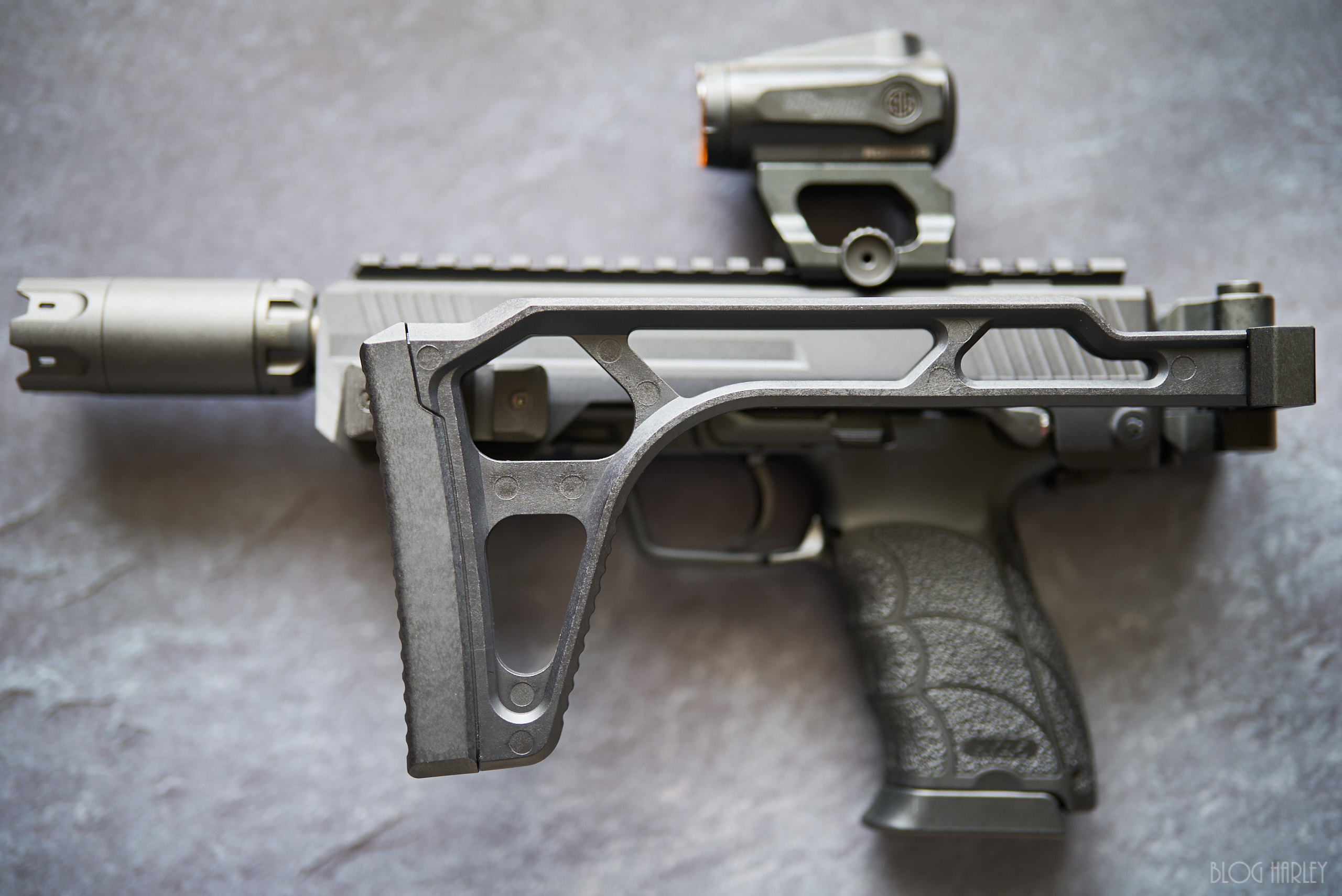 サバゲー装備】BURST-HEAD HK45用ワンタッチカービンキット - BLOG HARLEY
