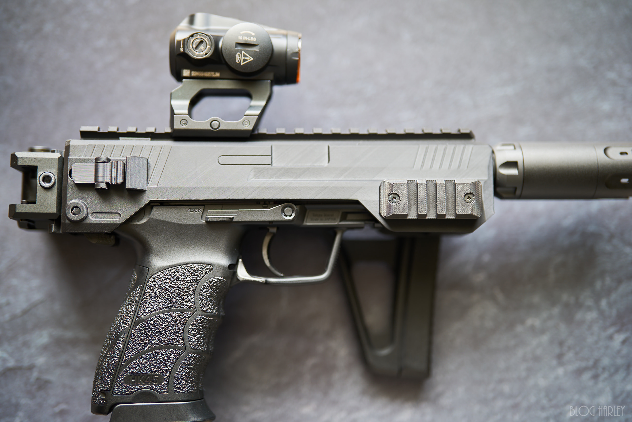 サバゲー装備】BURST-HEAD HK45用ワンタッチカービンキット - BLOG HARLEY