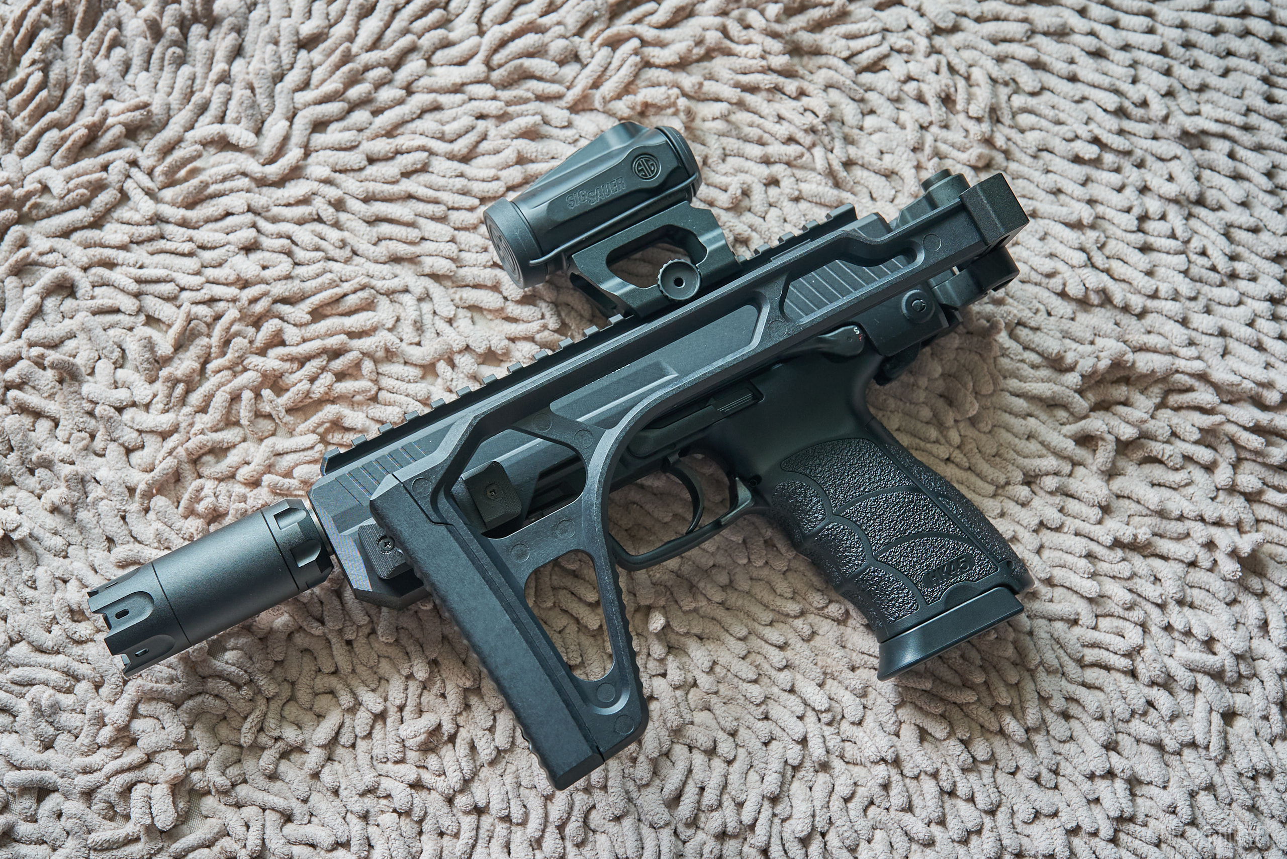 サバゲー装備】BURST-HEAD HK45用ワンタッチカービンキット - BLOG HARLEY