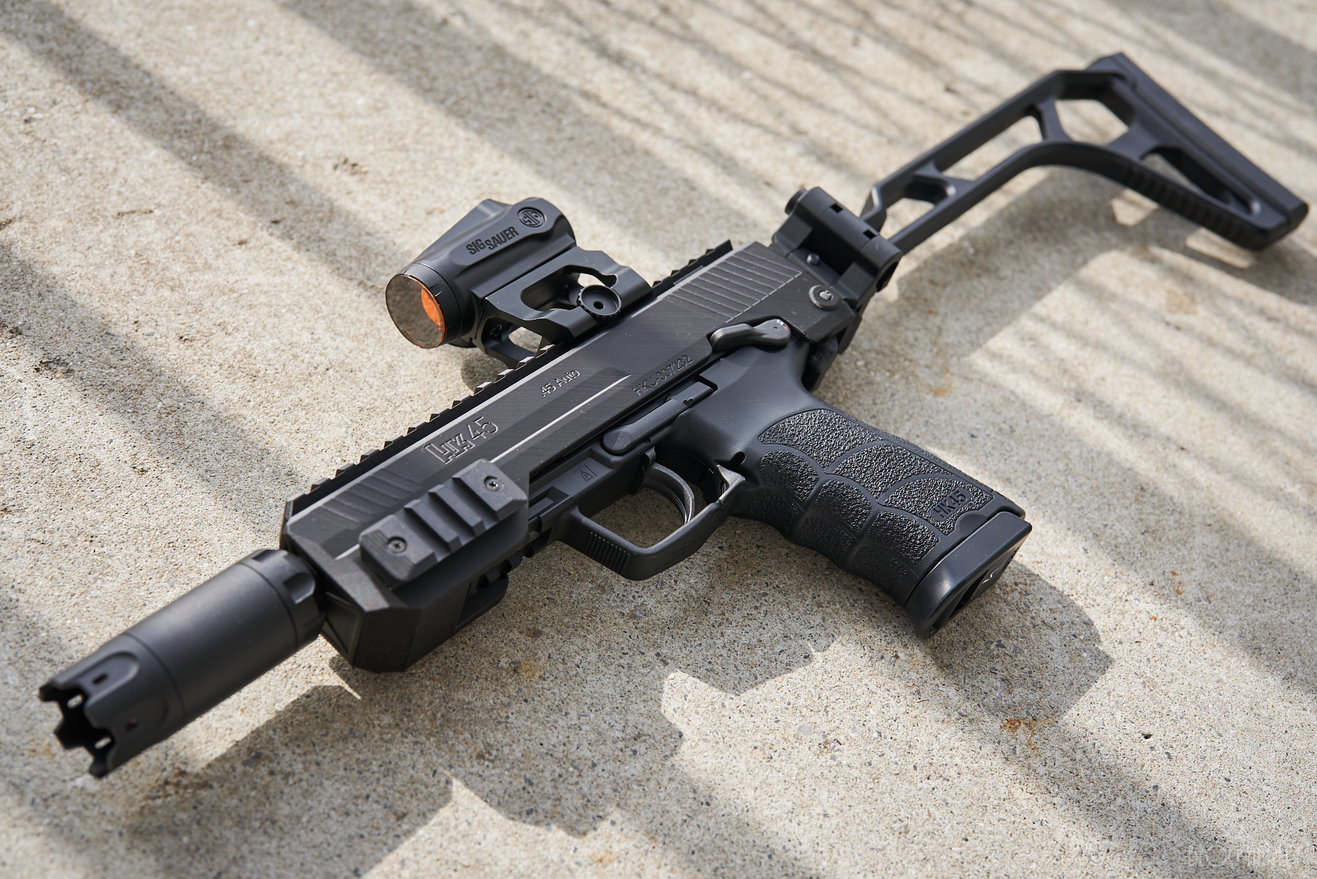 サバゲー装備】BURST-HEAD HK45用ワンタッチカービンキット - BLOG HARLEY