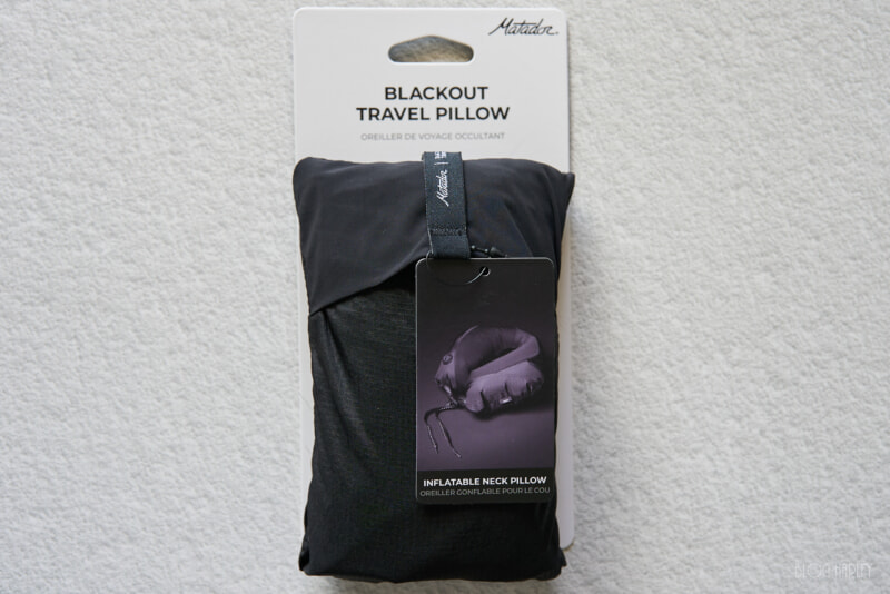 MATADOR BLACKOUT TRAVEL PILLOW