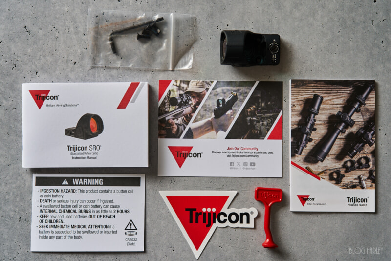 Trijicon SRO 付属品
