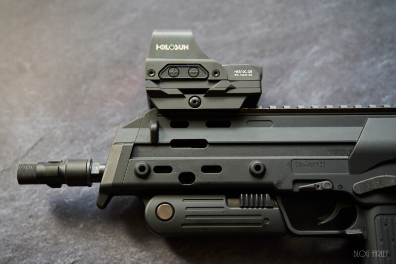 HOLOSUN510C を MP7A1にマウントしてみた