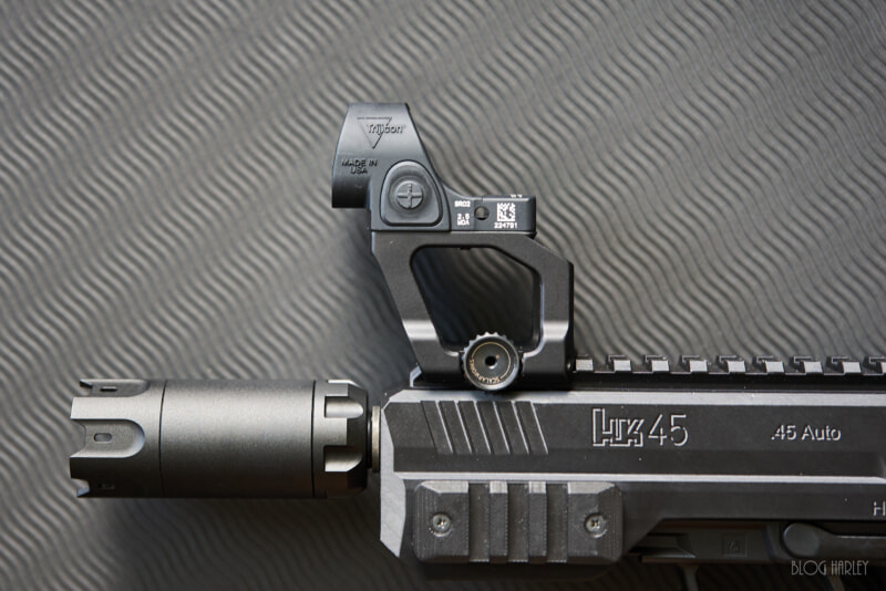 Trijicon SRO on HK45 CARBINKIT