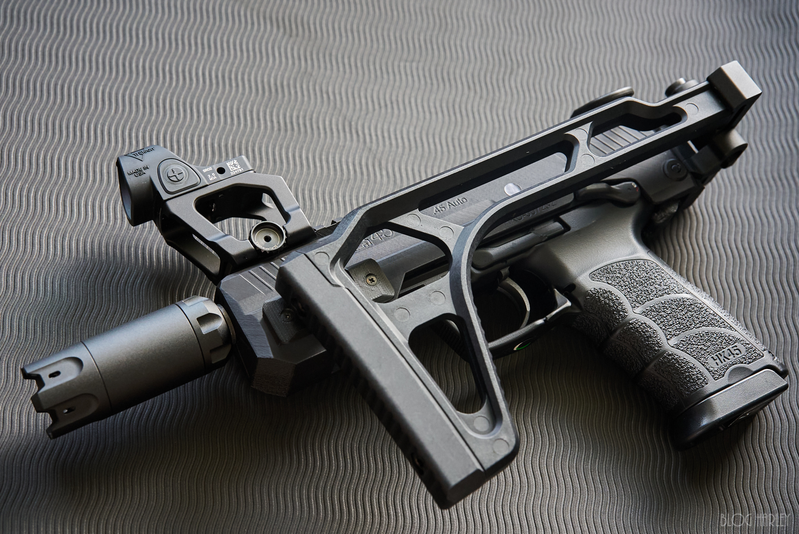 サバゲー装備】BURST-HEAD HK45用ワンタッチカービンキット - BLOG HARLEY