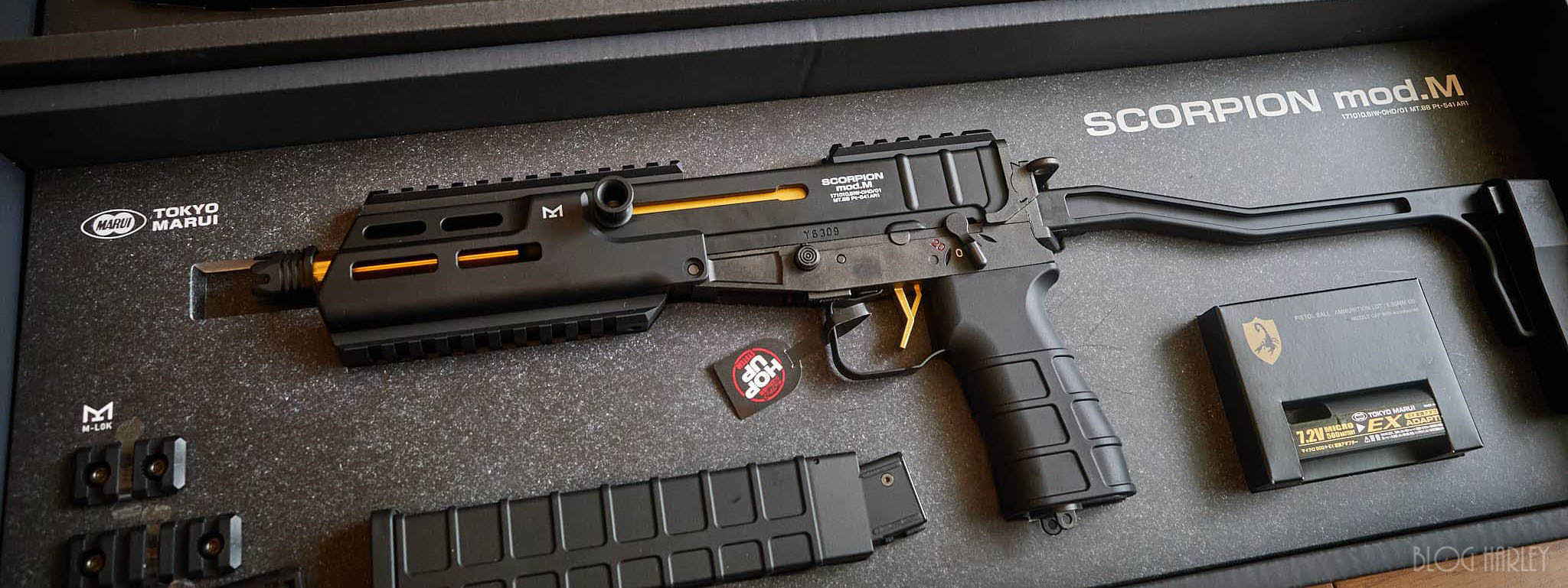 東京マルイ SCORPION mod.M を買ってきた。 - BLOG HARLEY