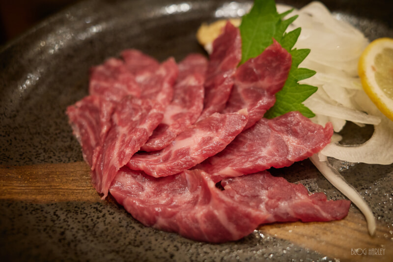 水炊き いろは 馬刺し