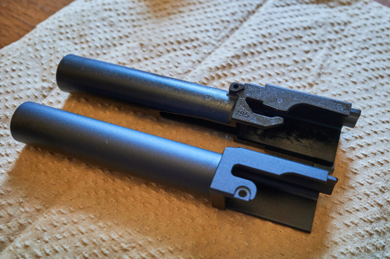 DCI guns メタルアウターバレルに交換