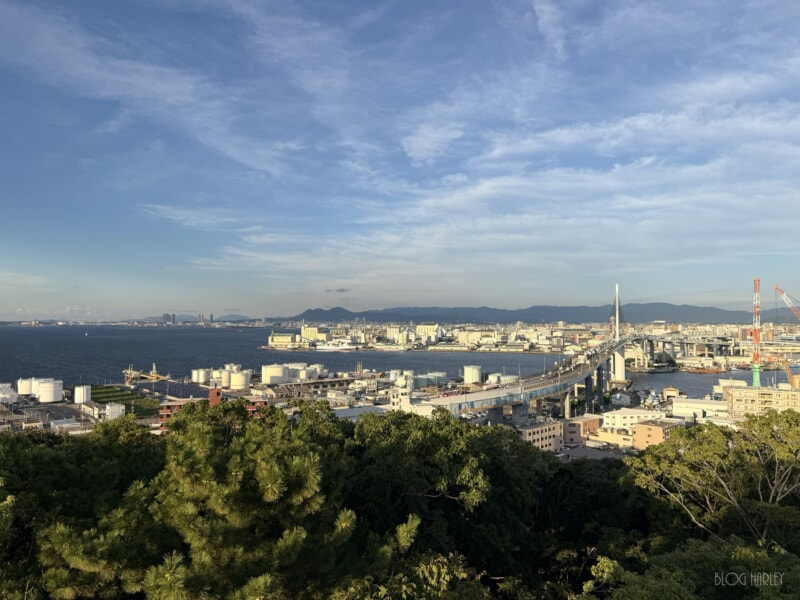 福岡 西公園からの景色