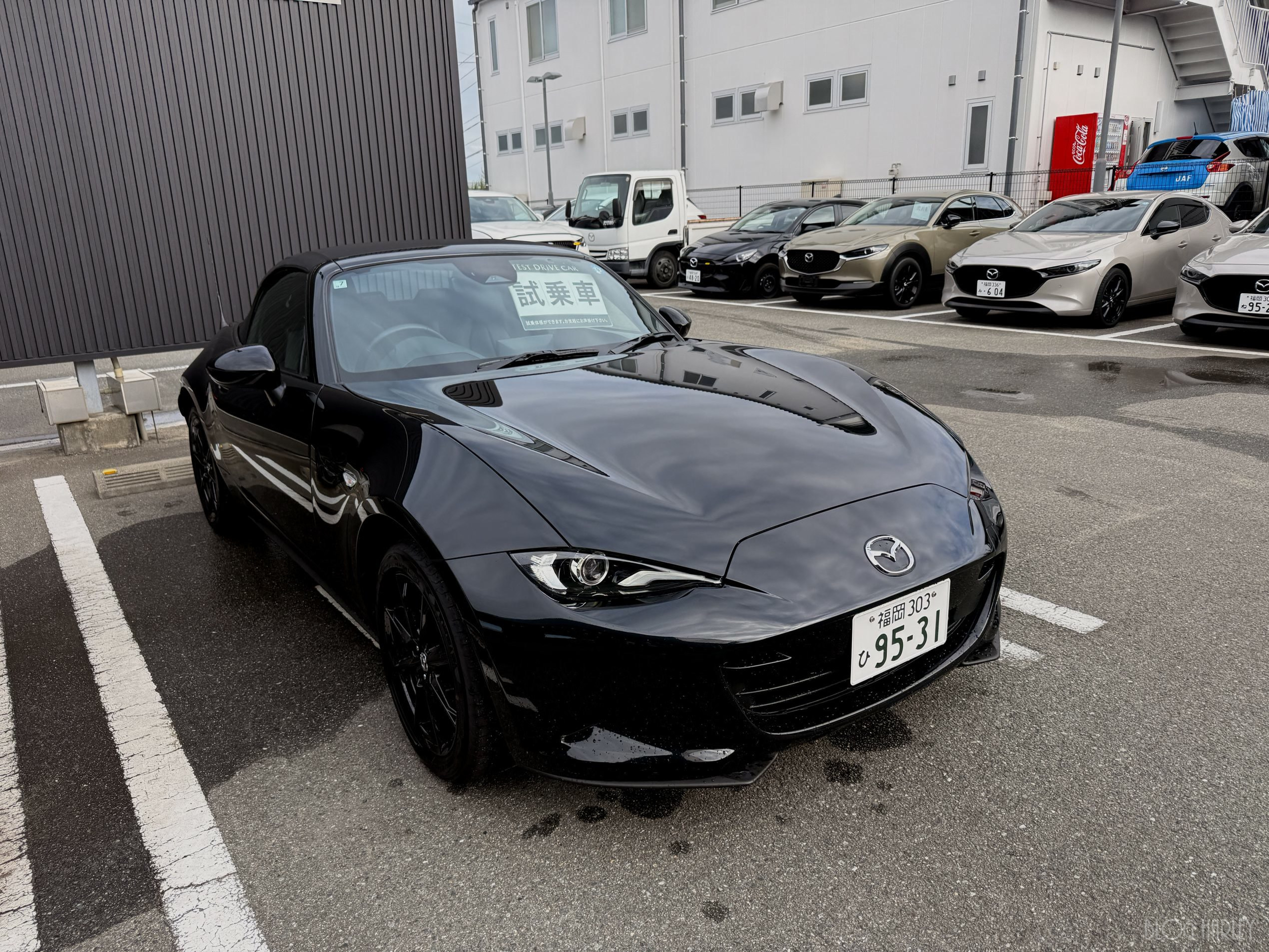 ロードスター試乗