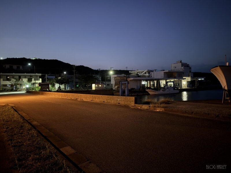 夜の与那国